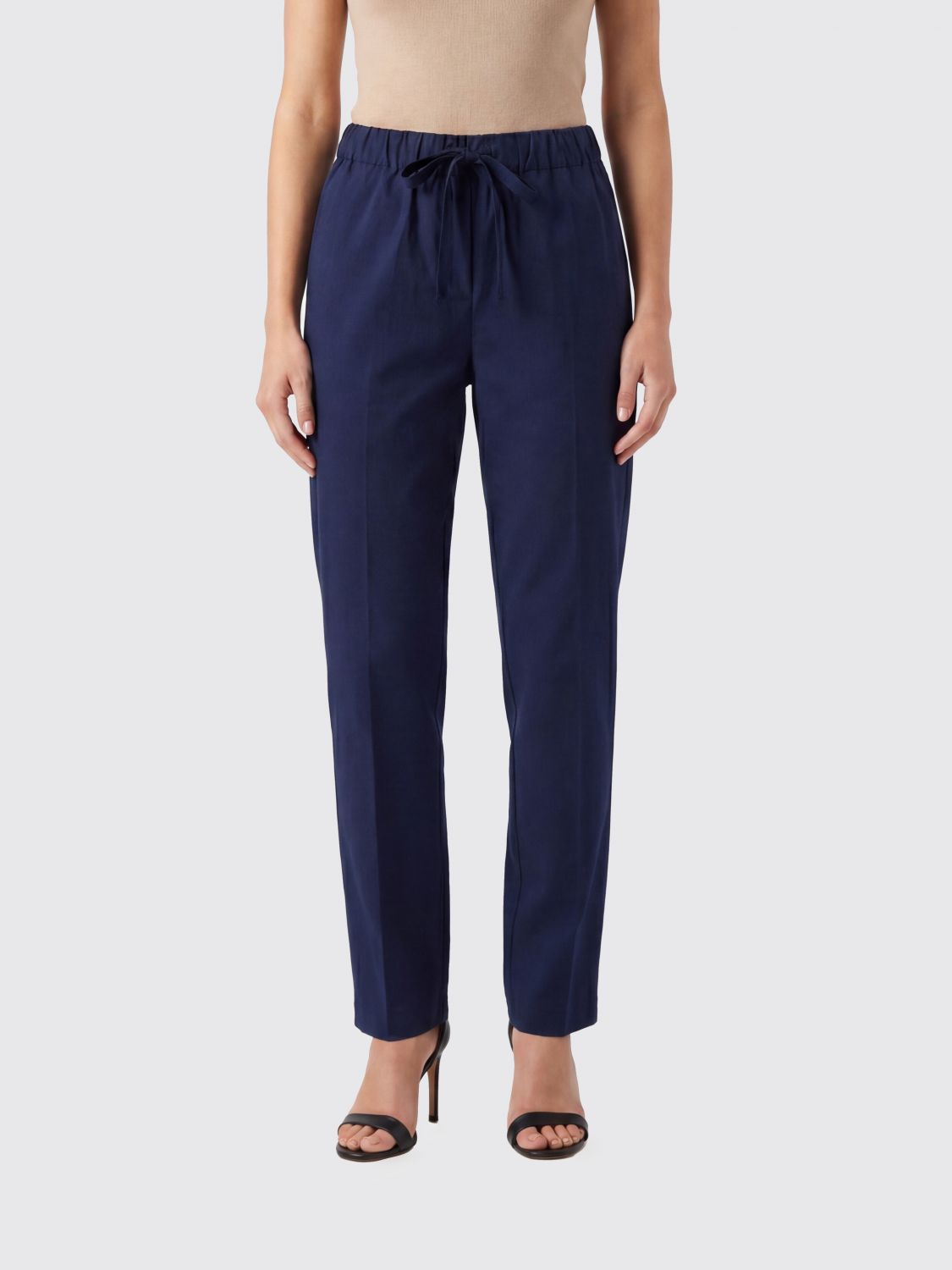 SEMICOUTURE Pantaloni Buddy in cotone stretch