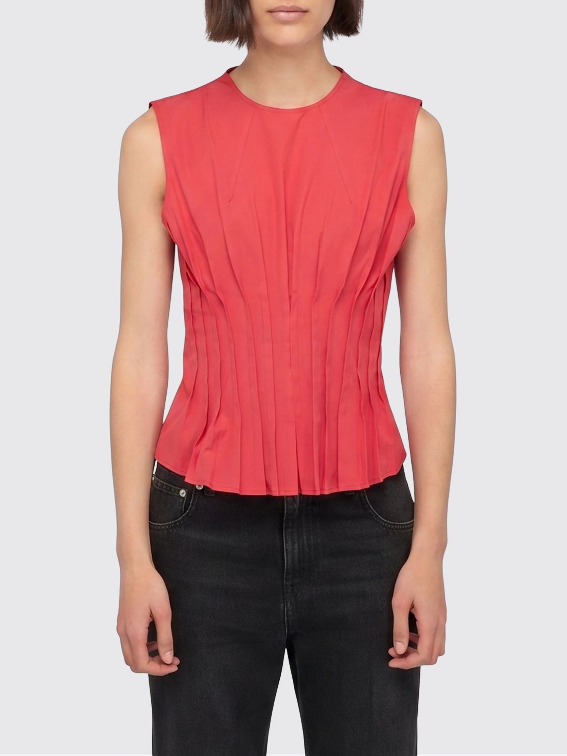 SEMICOUTURE Top Woman color Red