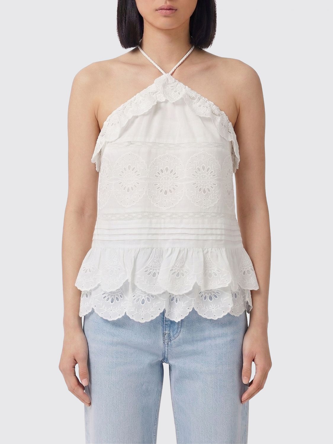 Top Prisha con ruches Isabel Marant Etoile