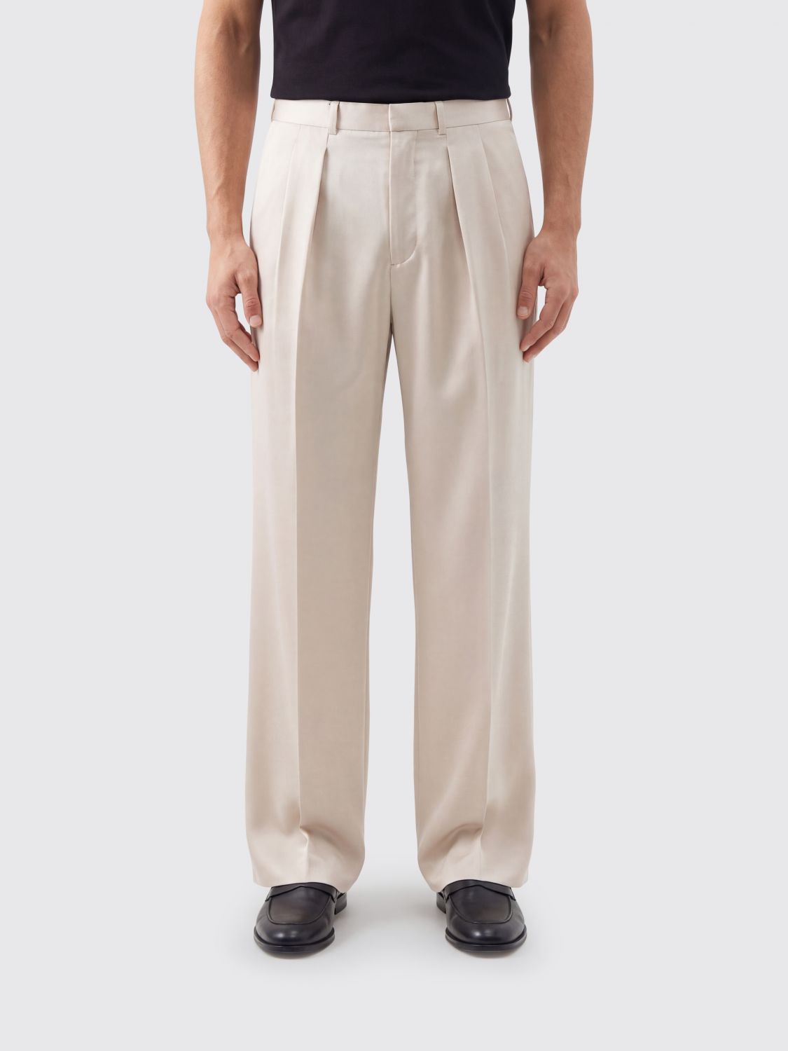 TOM FORD Wool And Cashmere Tailored Trousers