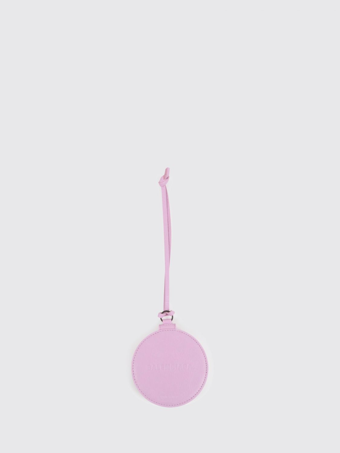 BALENCIAGA BALENCIAGA Arena Leather Keychain with Mirror　BALENCIAGA アリーナ レザー キーホルダー ミラー付き