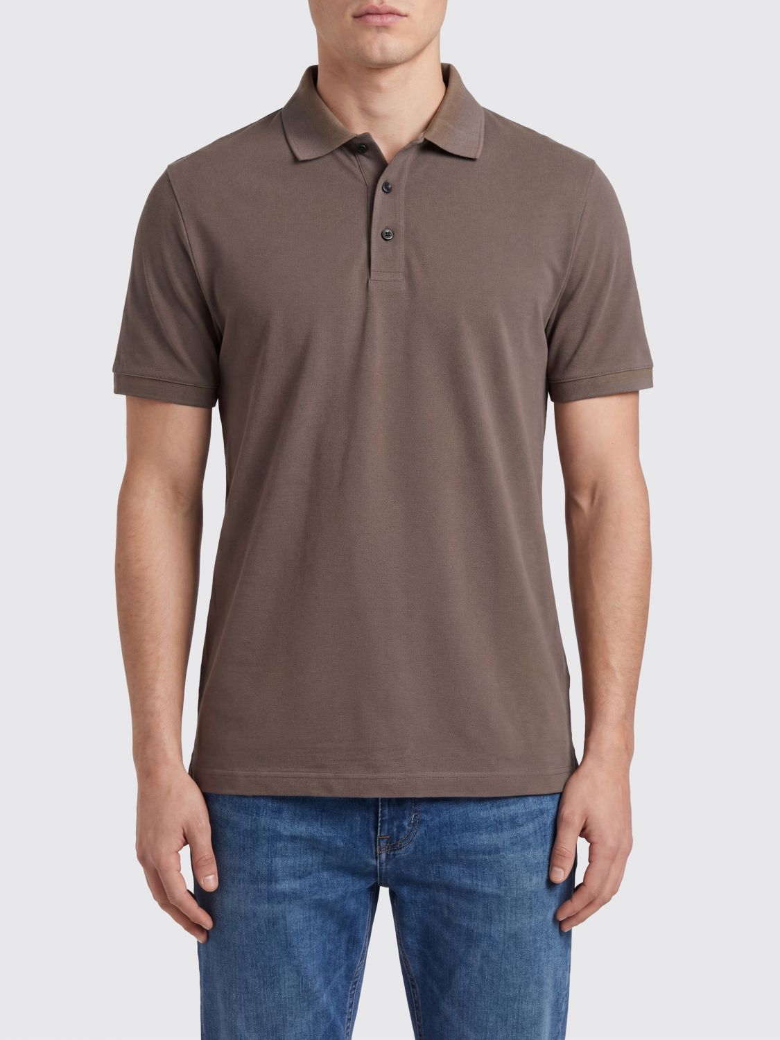 EMPORIO ARMANI Polo in cotone