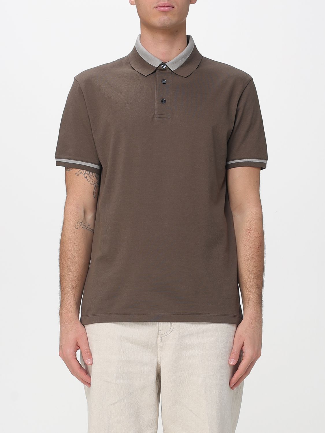 EMPORIO ARMANI Baumwoll-Polohemd
