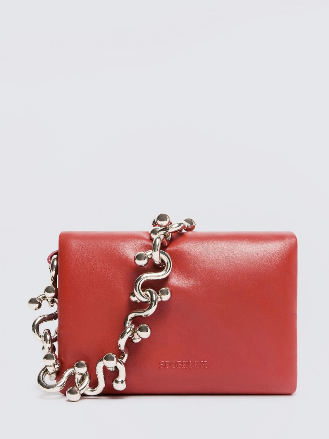 SPORTMAX Borsa Softy in nappa imbottita