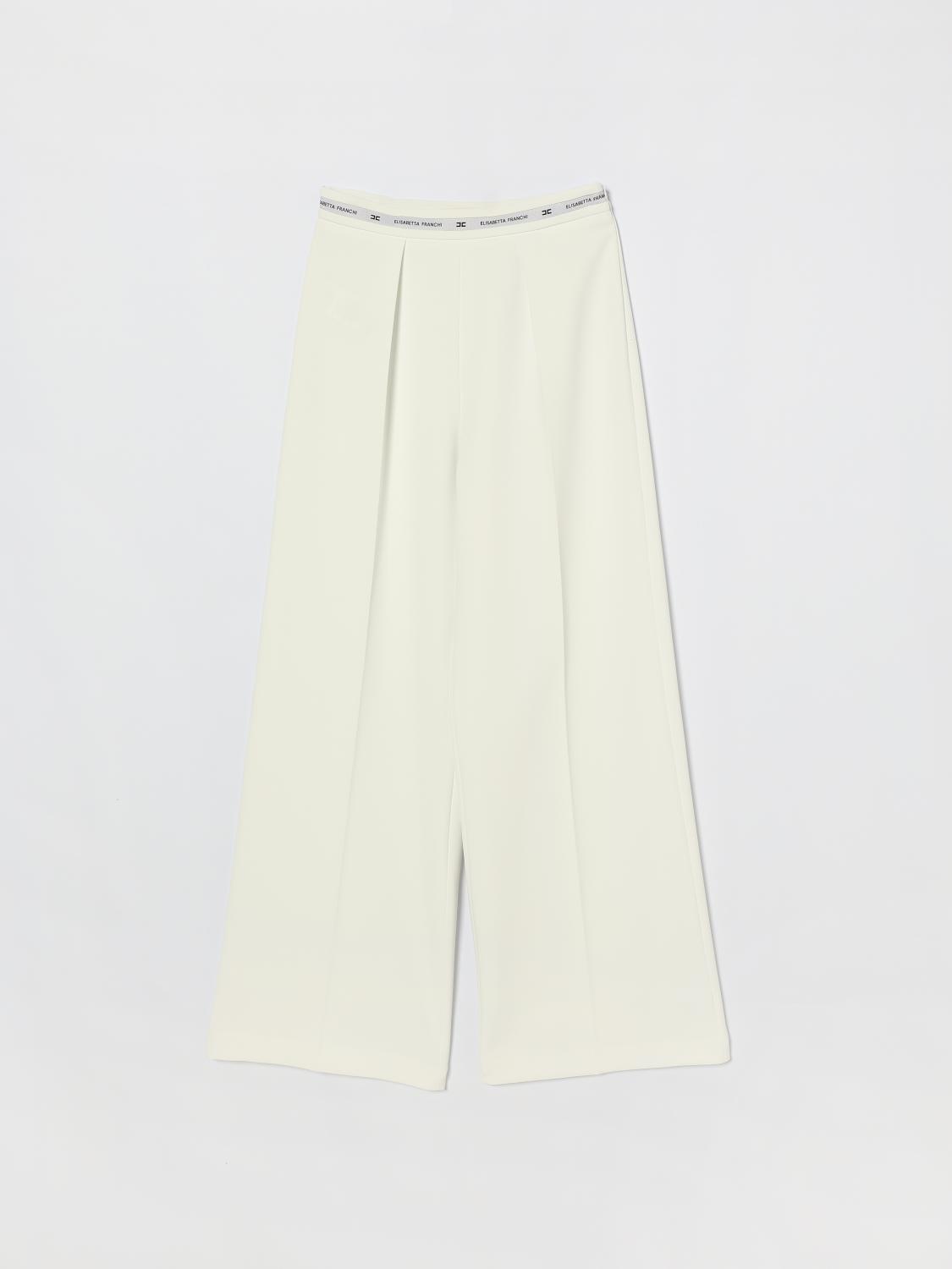 ELISABETTA FRANCHI LA MIA BAMBINA Palazzo-Hosen aus Jersey