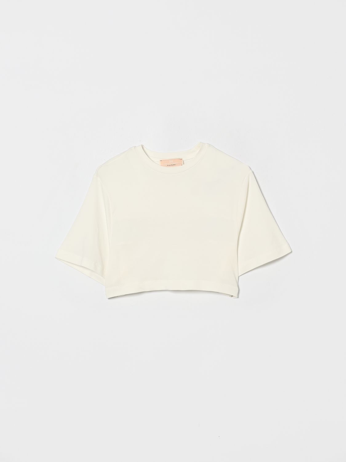 ELISABETTA FRANCHI LA MIA BAMBINA Baumwoll T-Shirt mit Logo