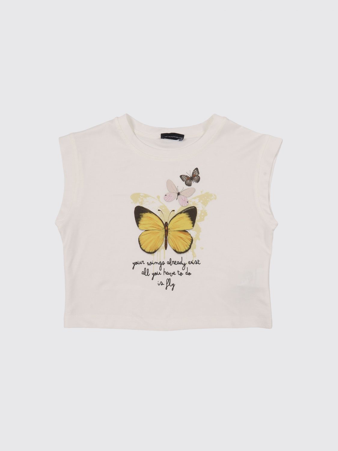 MONNALISA Bedrucktes Viskose-T-Shirt