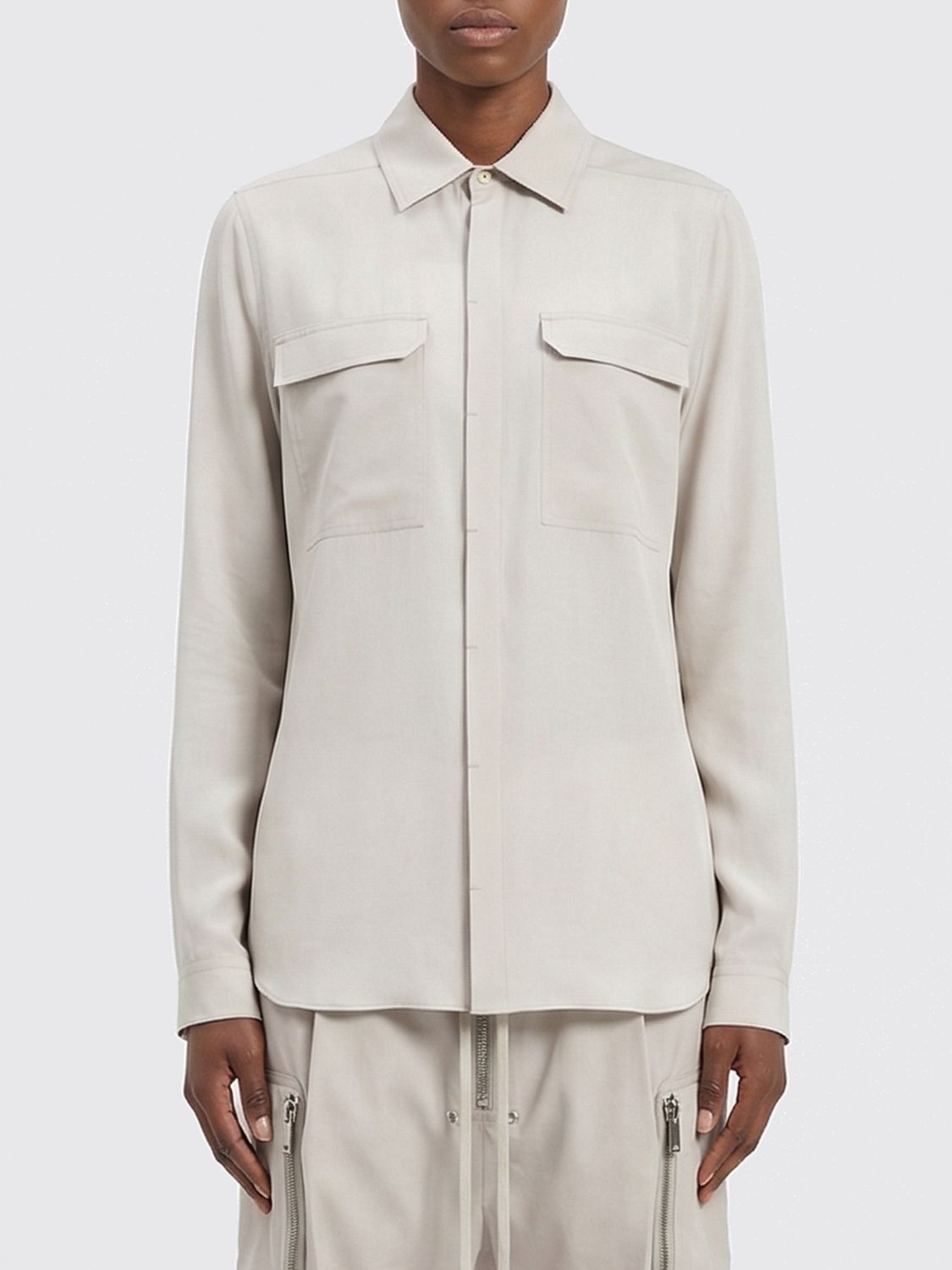 Camicia Rick Owens in lana