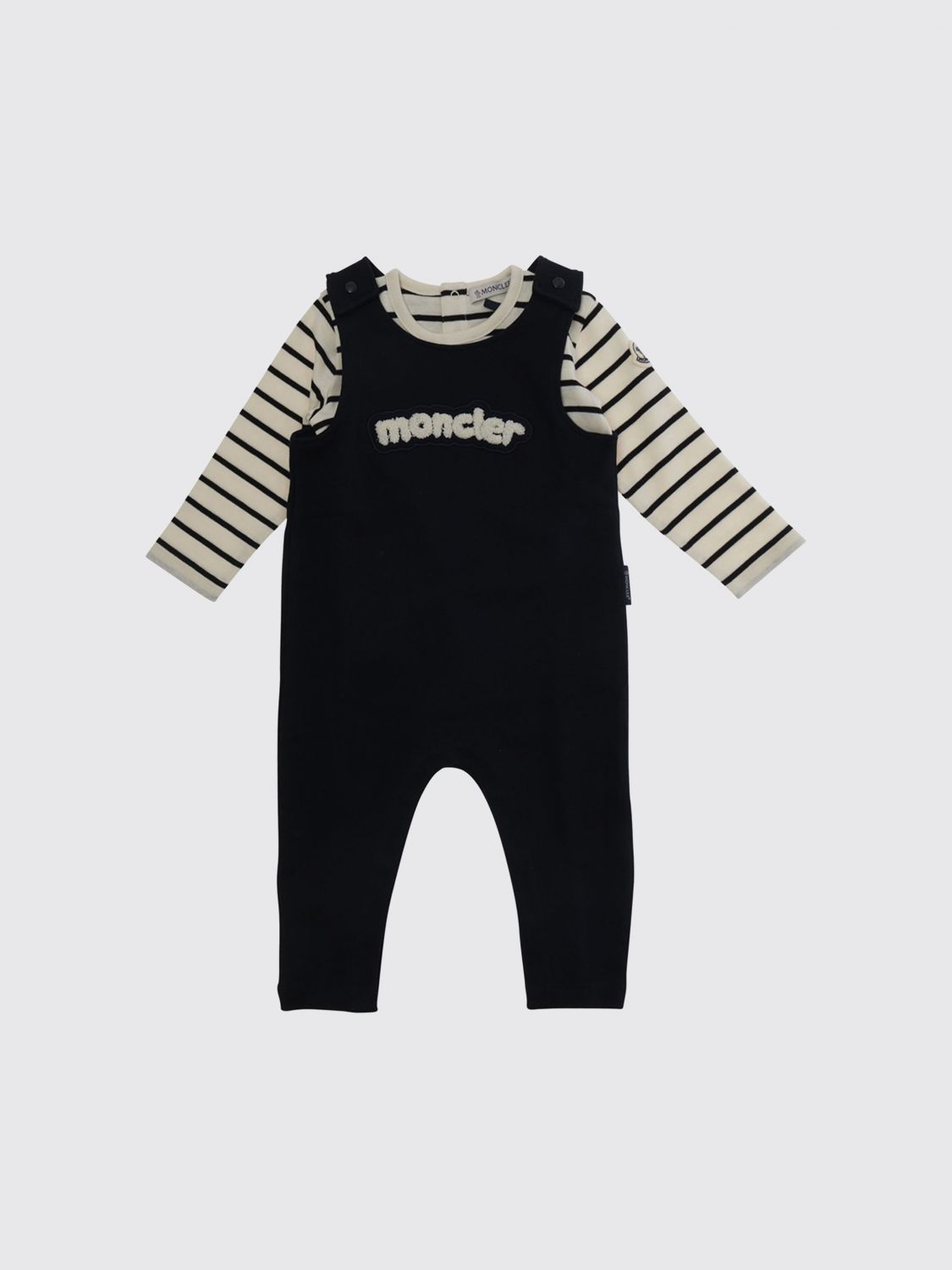 MONCLER Striped Cotton Day Set　MONCLER ストライプ コットン デイ セット MONCLER