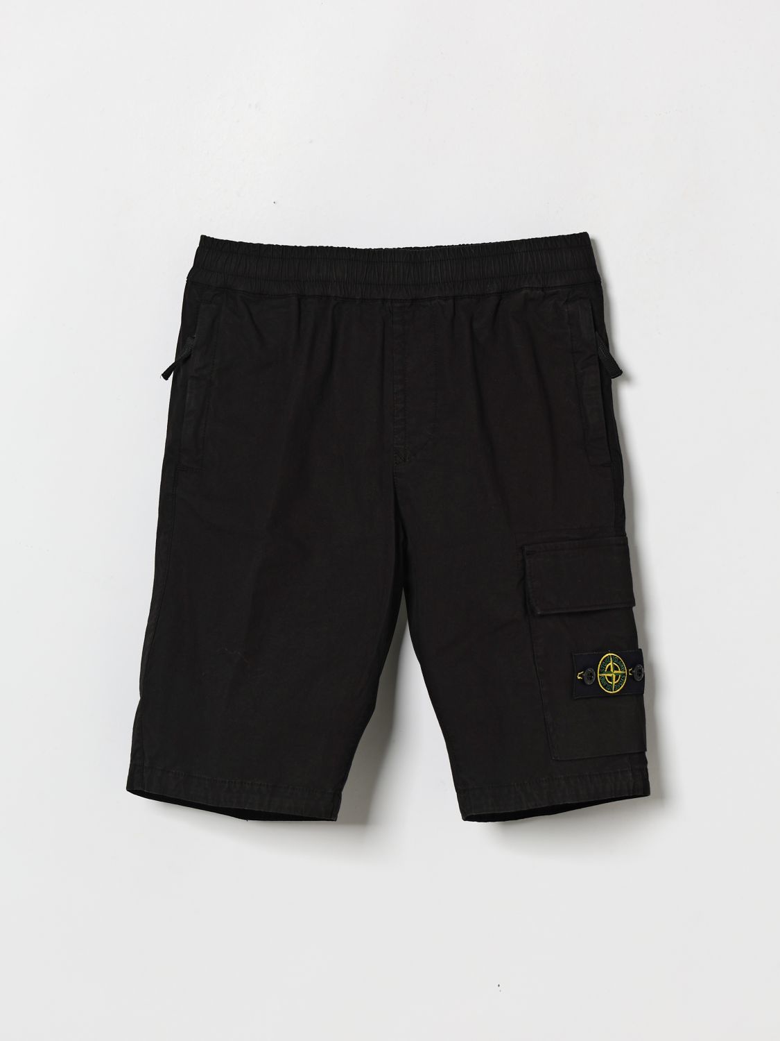 STONE ISLAND JUNIOR Cotton Cargo Shorts　STONE ISLAND JUNIOR コットン カーゴ ショーツ STONE