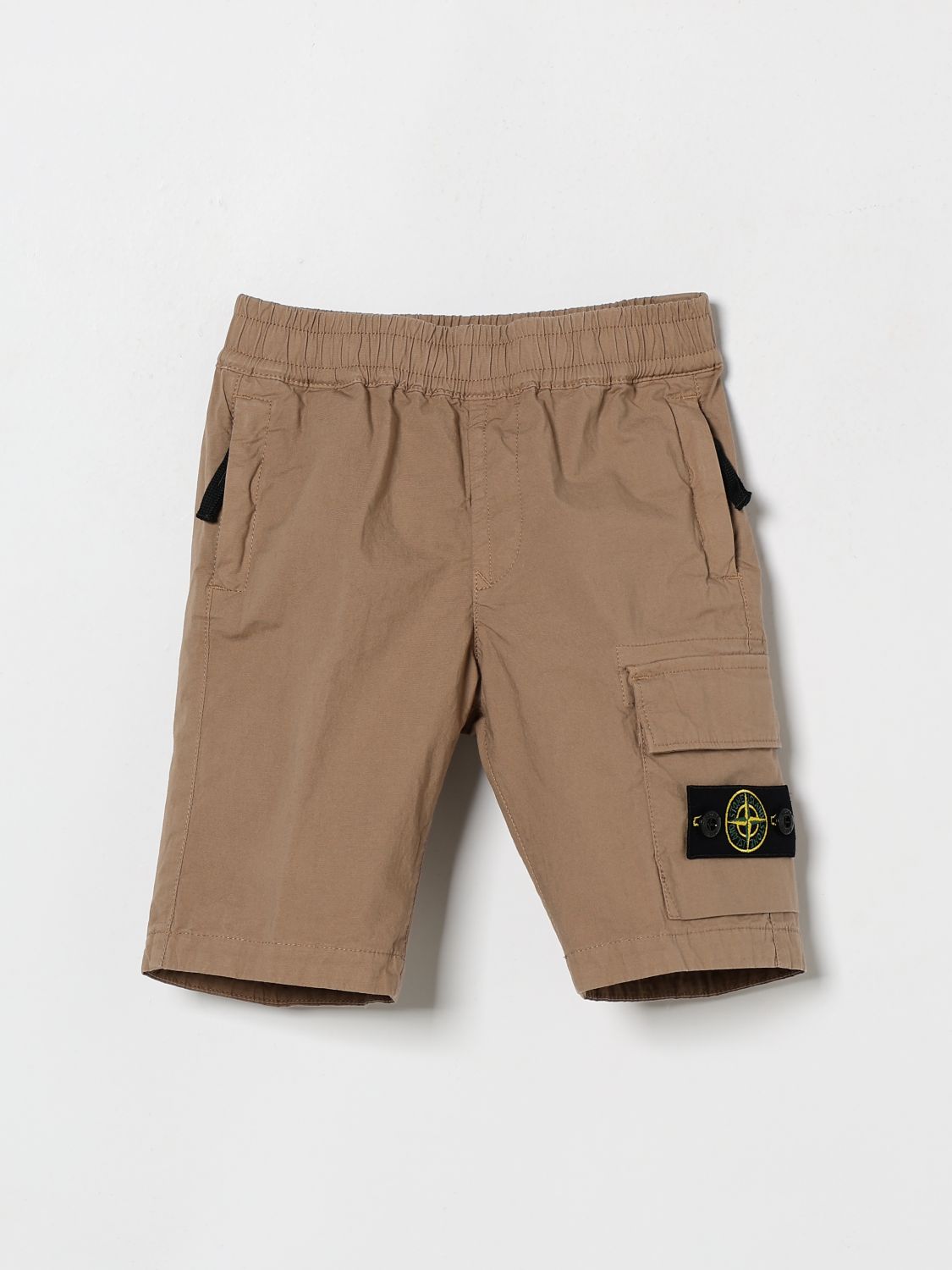 STONE ISLAND JUNIOR Baumwoll-Cargoshorts