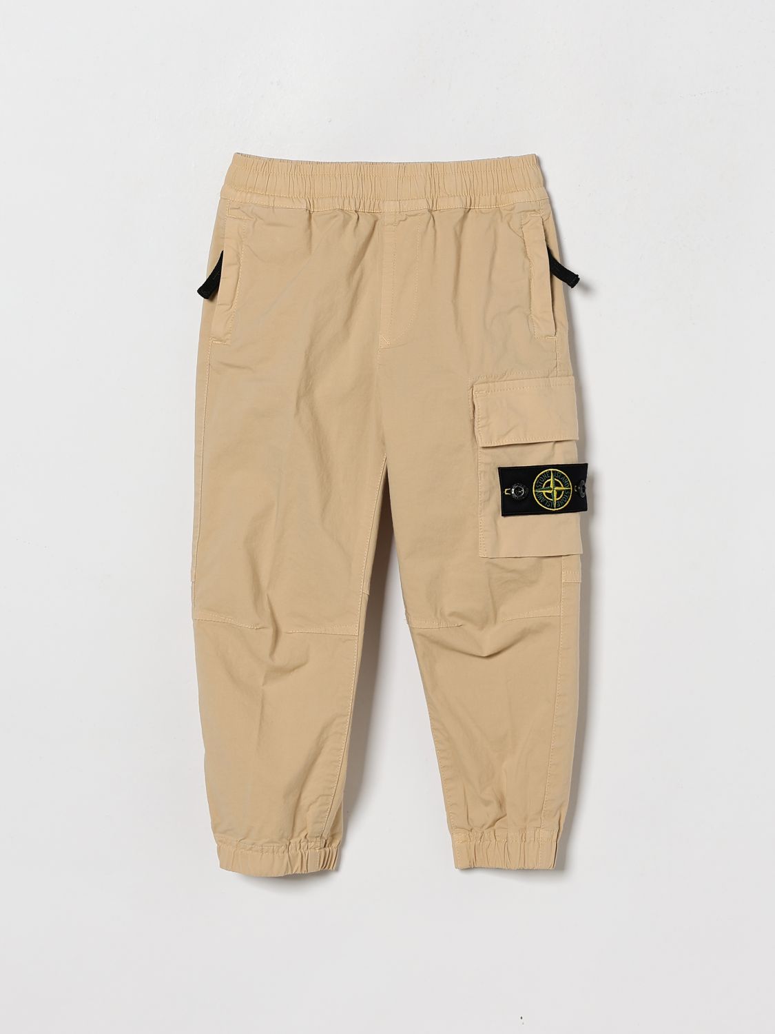 STONE ISLAND JUNIOR Cotton Cargo Trousers　STONE ISLAND JUNIOR コットン カーゴ トラウザーズ STONE