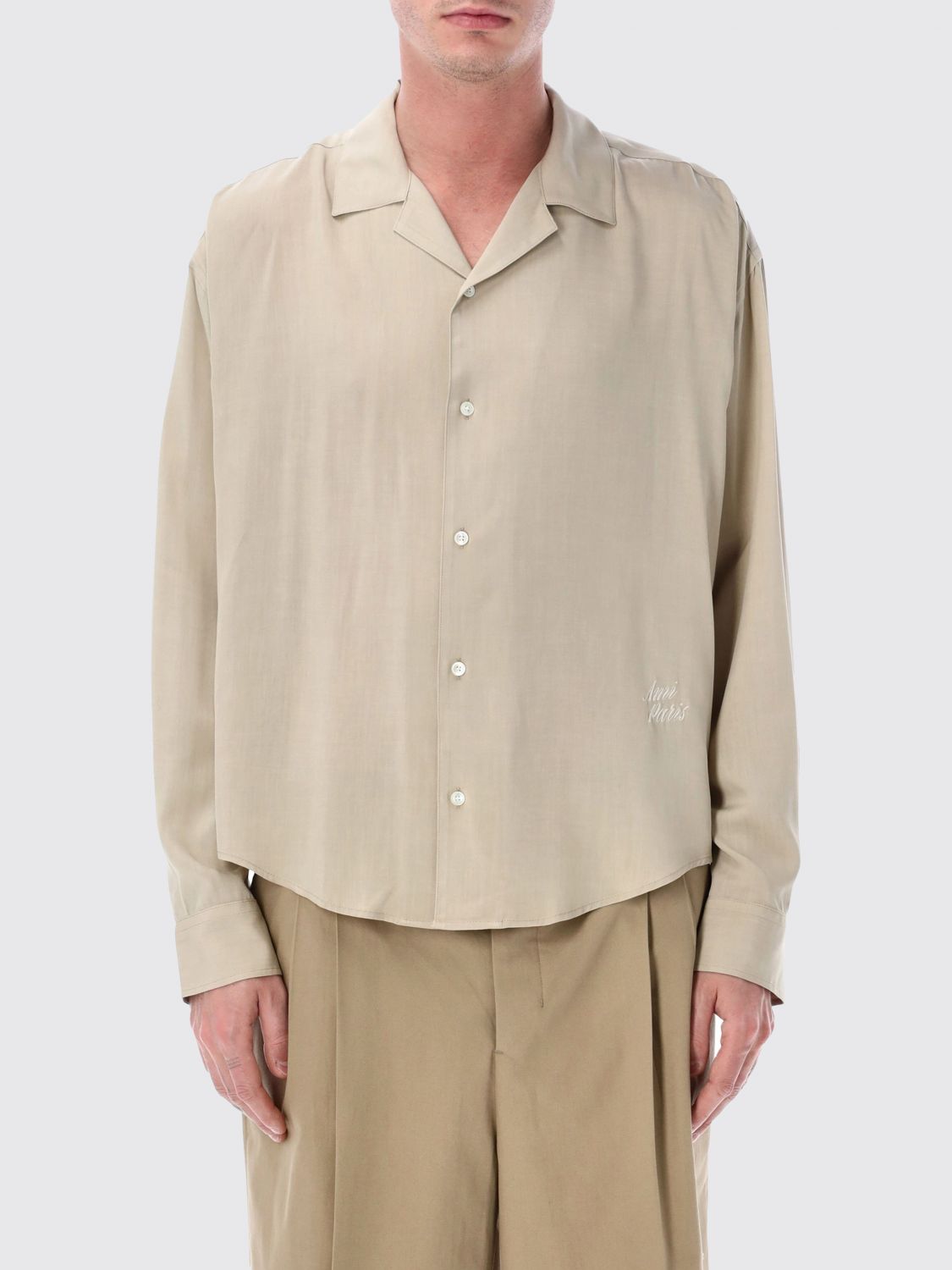 AMI PARIS Viscose Shirt　AMI PARIS ビスコース シャツ AMI