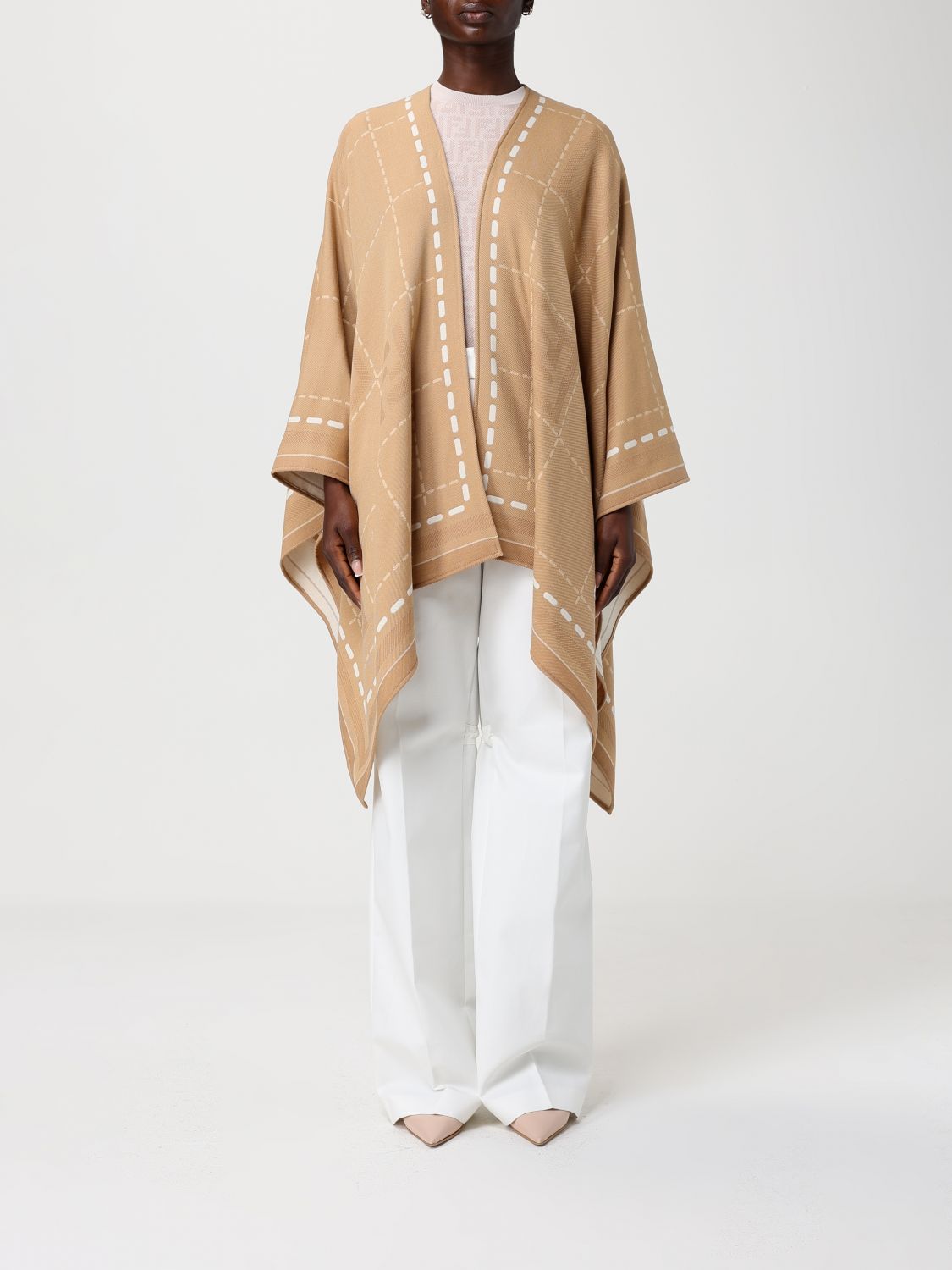 FENDI Mantella in lana