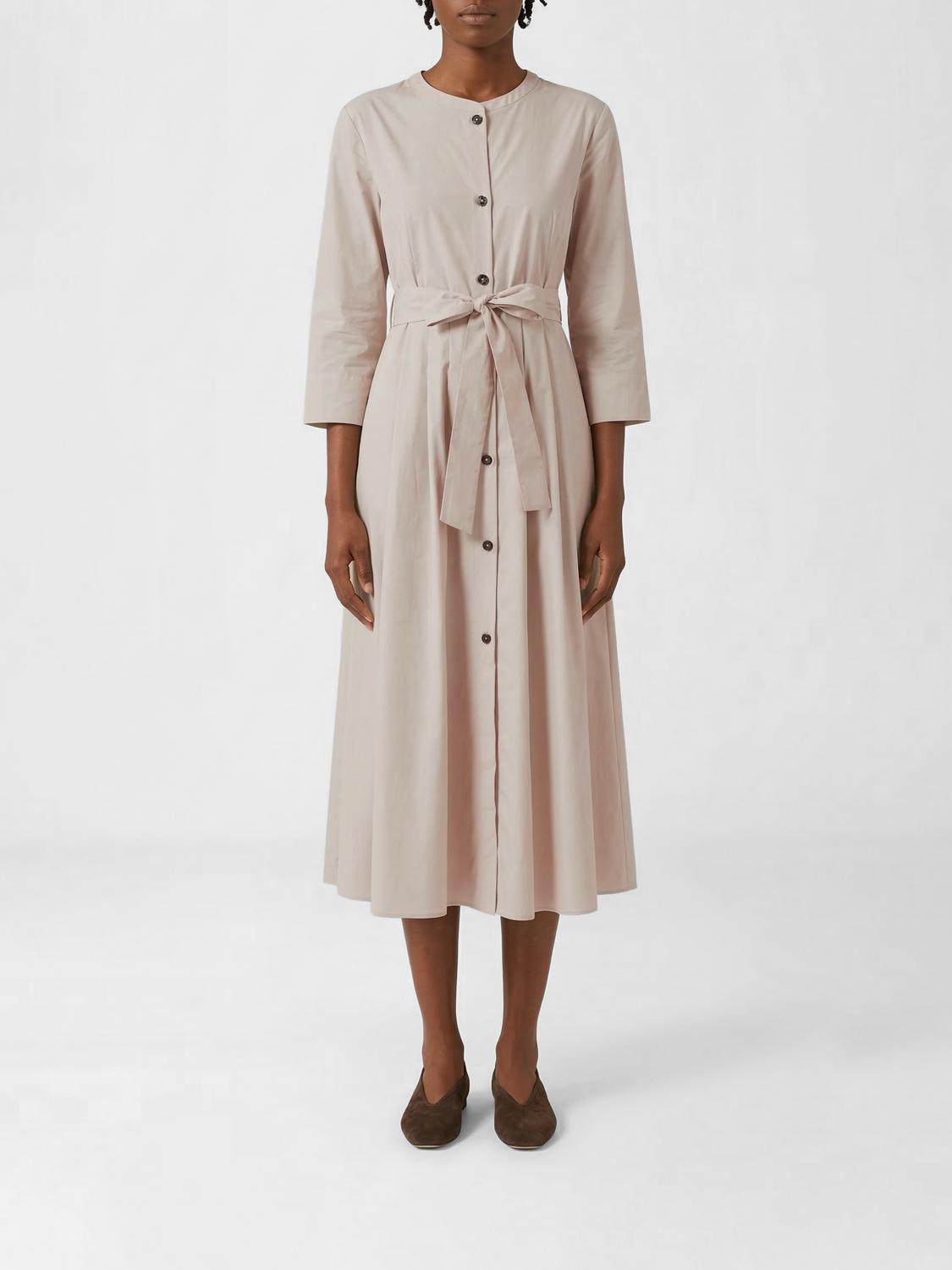 's Max Mara Poplin Shirtdress In Neutral