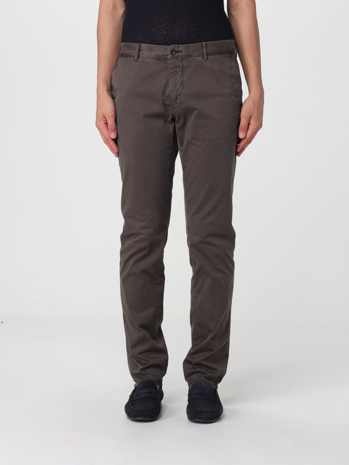 INCOTEX Pantaloni chino in cotone