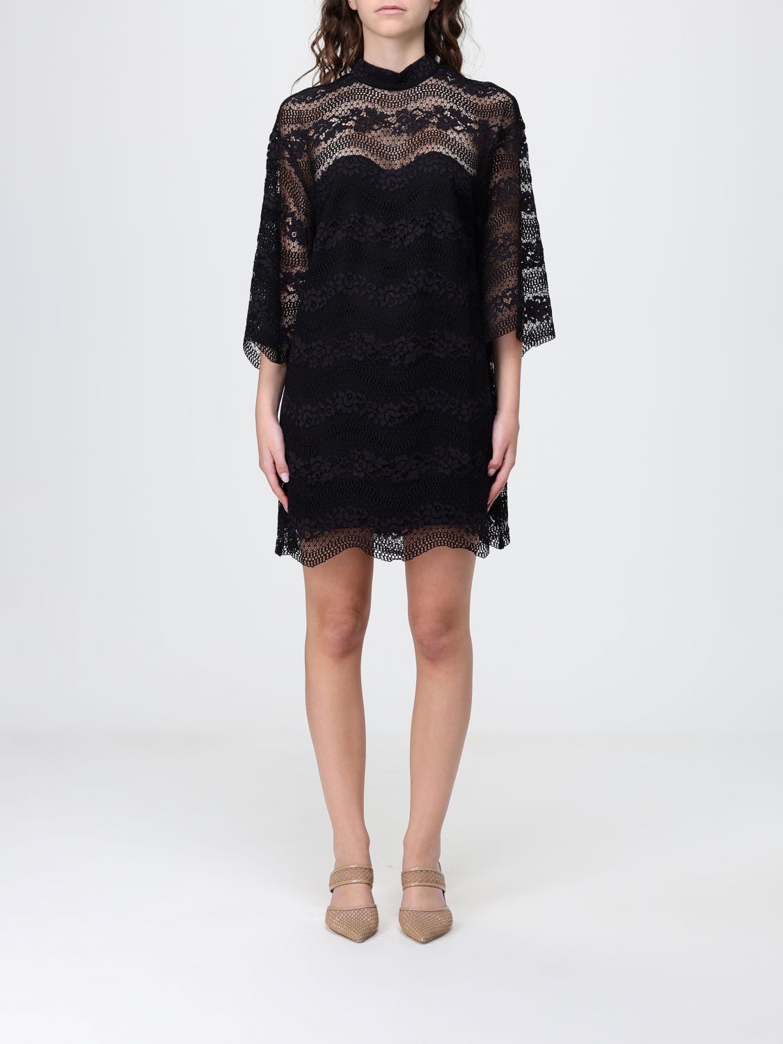 Twinset Abito mini in pizzo