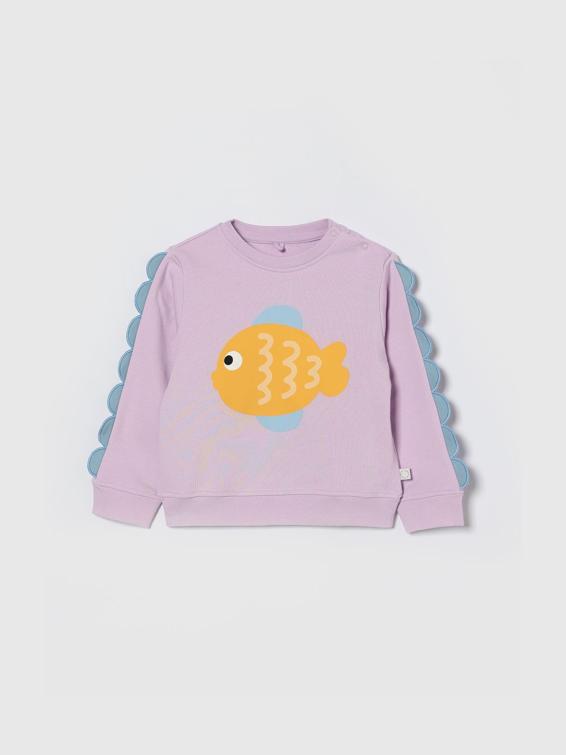 STELLA MCCARTNEY KIDS Printed Cotton Crew Neck Sweatshirt　STELLA MCCARTNEY KIDS プリント コットン クルーネック スウェットシャツ STELLA