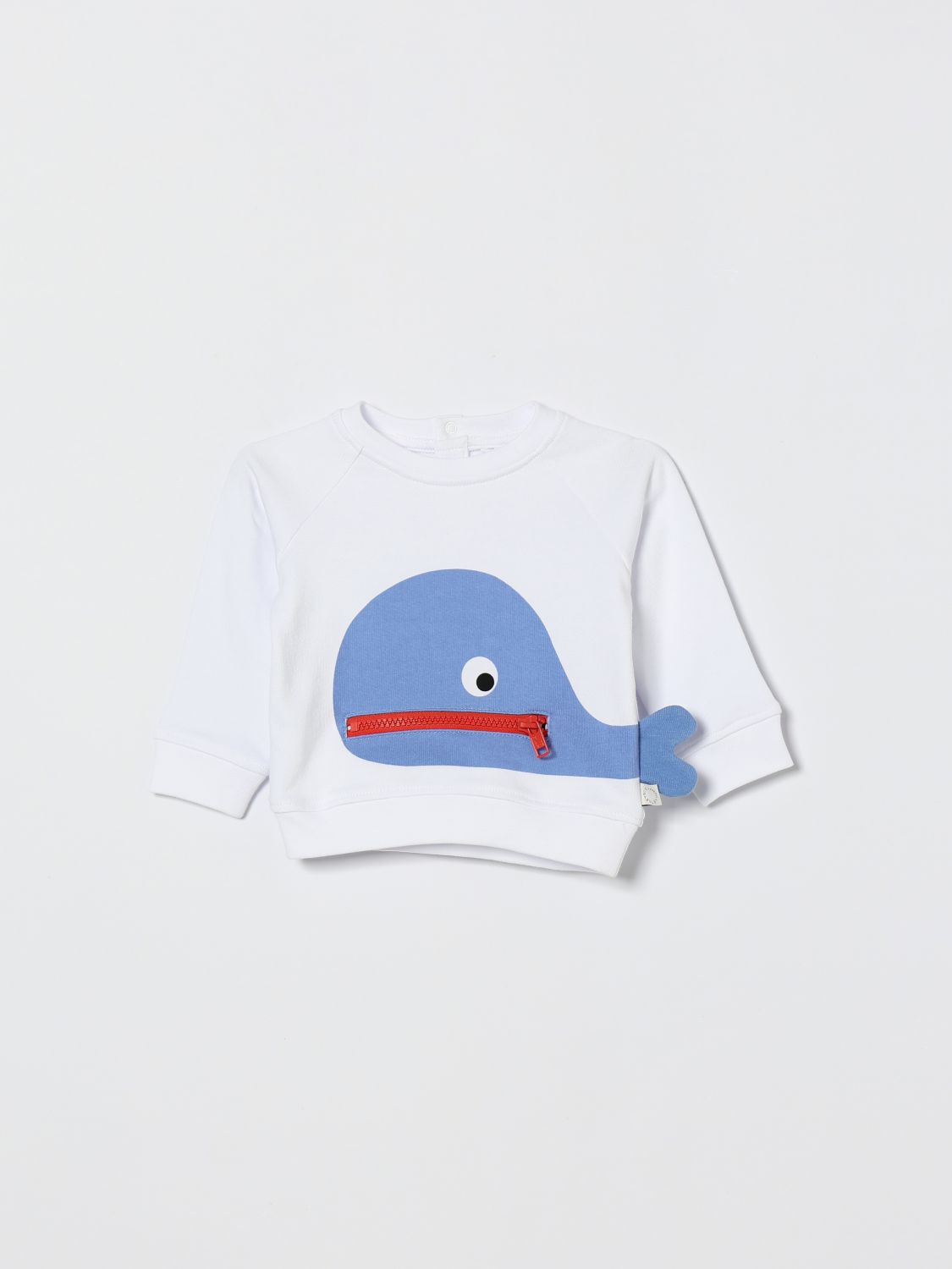STELLA MCCARTNEY KIDS Cotton Whale Sweatshirt　STELLA MCCARTNEY KIDS コットン クジラ スウェットシャツ STELLA