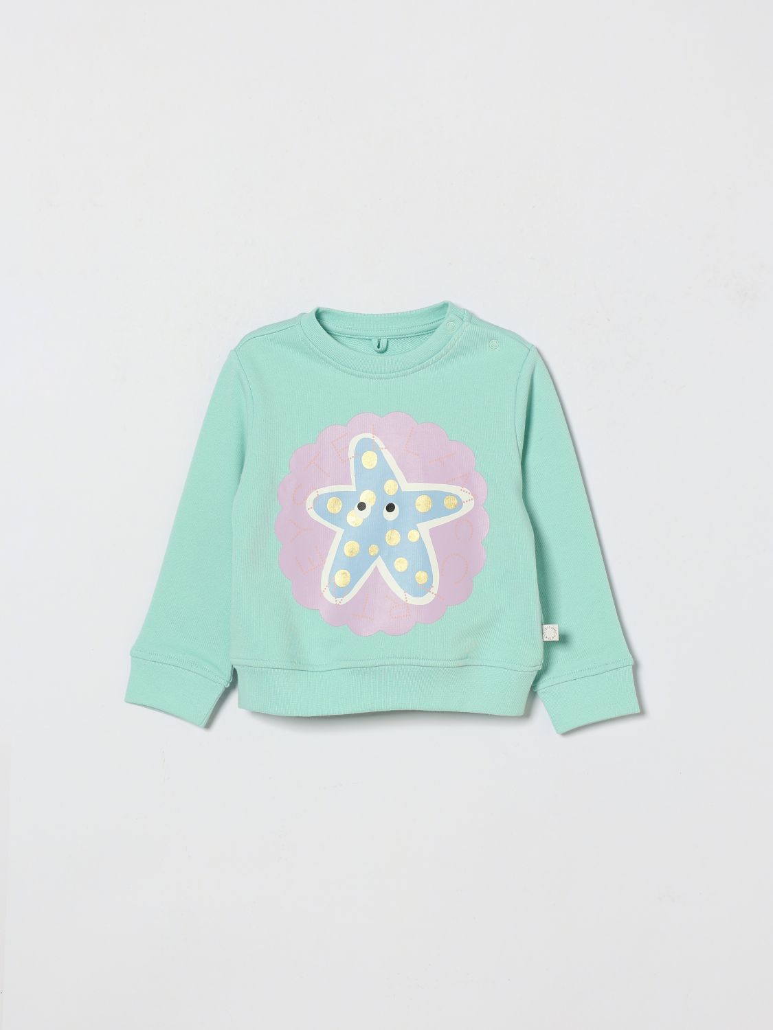 STELLA MCCARTNEY KIDS Cotton Crew Neck Sweatshirt　STELLA MCCARTNEY KIDS コットン クルーネック スウェットシャツ STELLA
