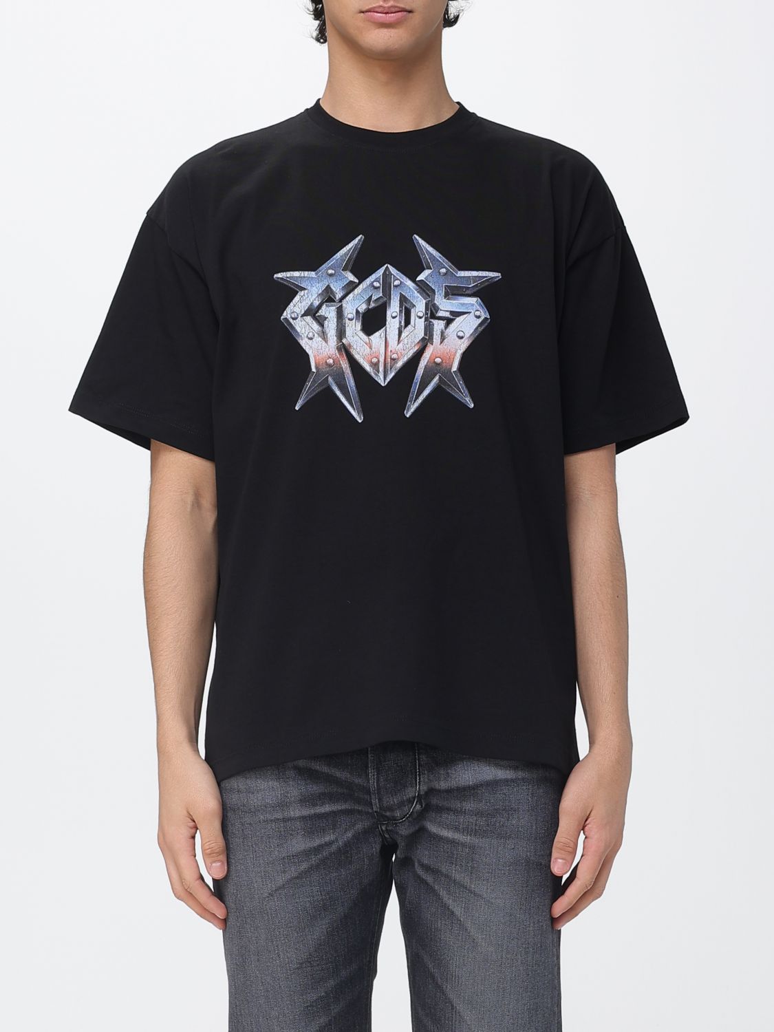 Gcds Cotton Graphic Print T-Shirt