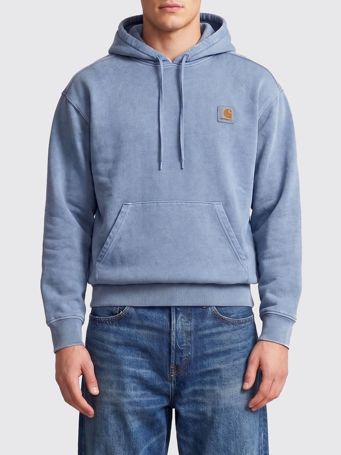 CARHARTT WIP Baumwoll-Kapuzenpullover mit Logo