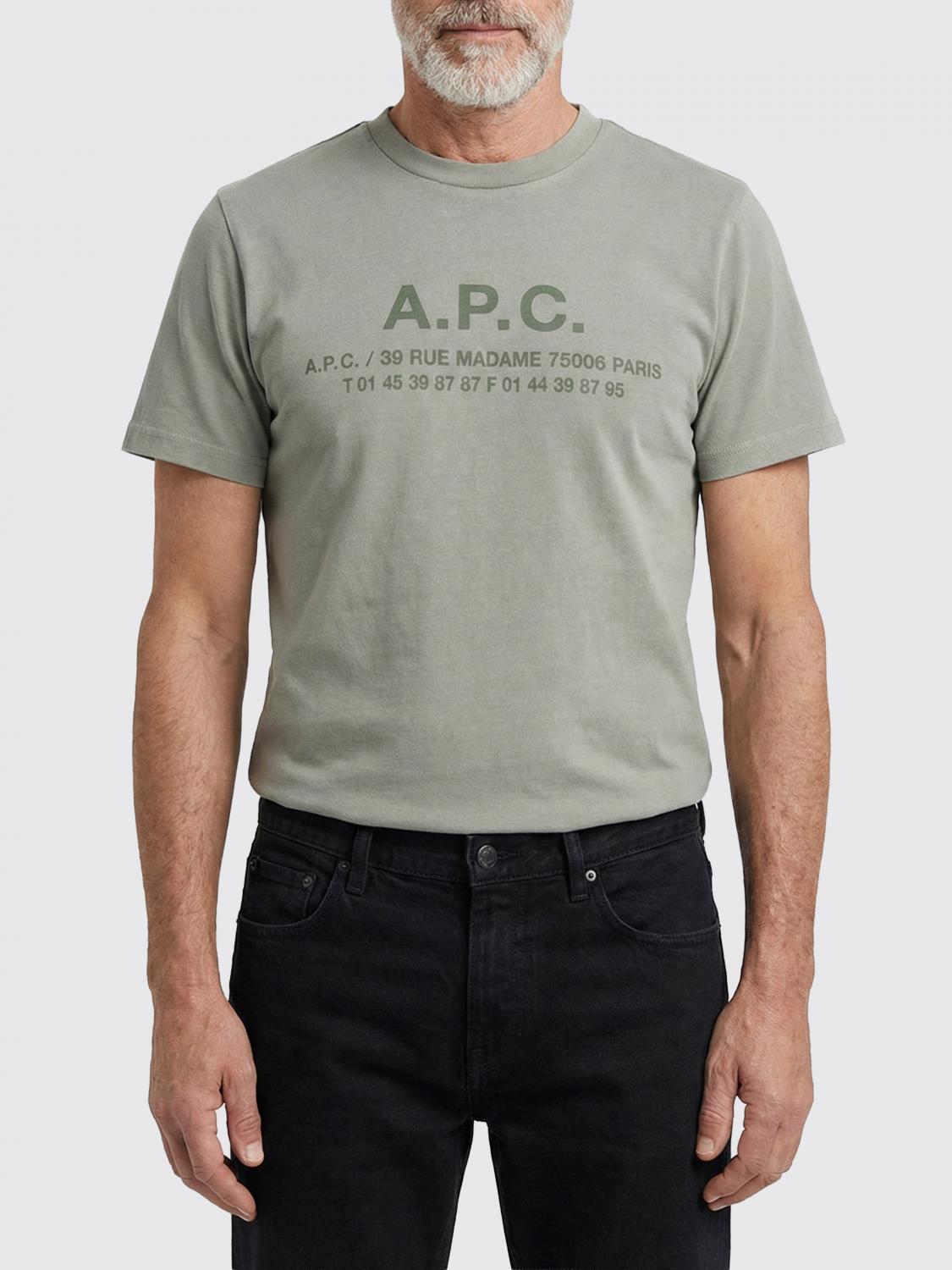 A. P.C. Cotton Logo T-Shirt　A.P.C.コットン ロゴ T シャツ A.