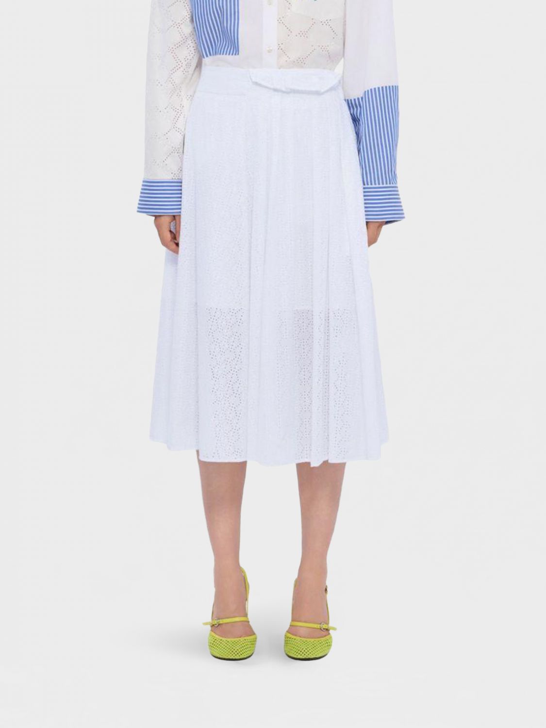 MSGM Skirt Woman color Ivory