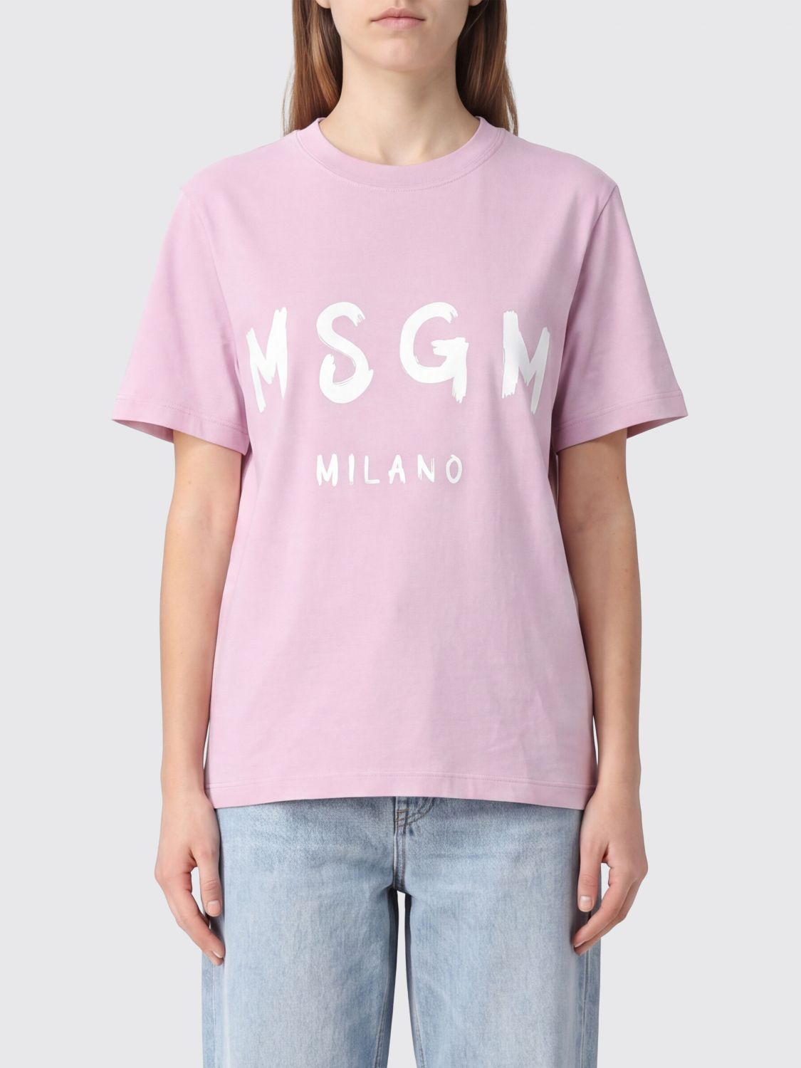MSGM T-shirt woman　MSGM Tシャツ 女性 MSGM
