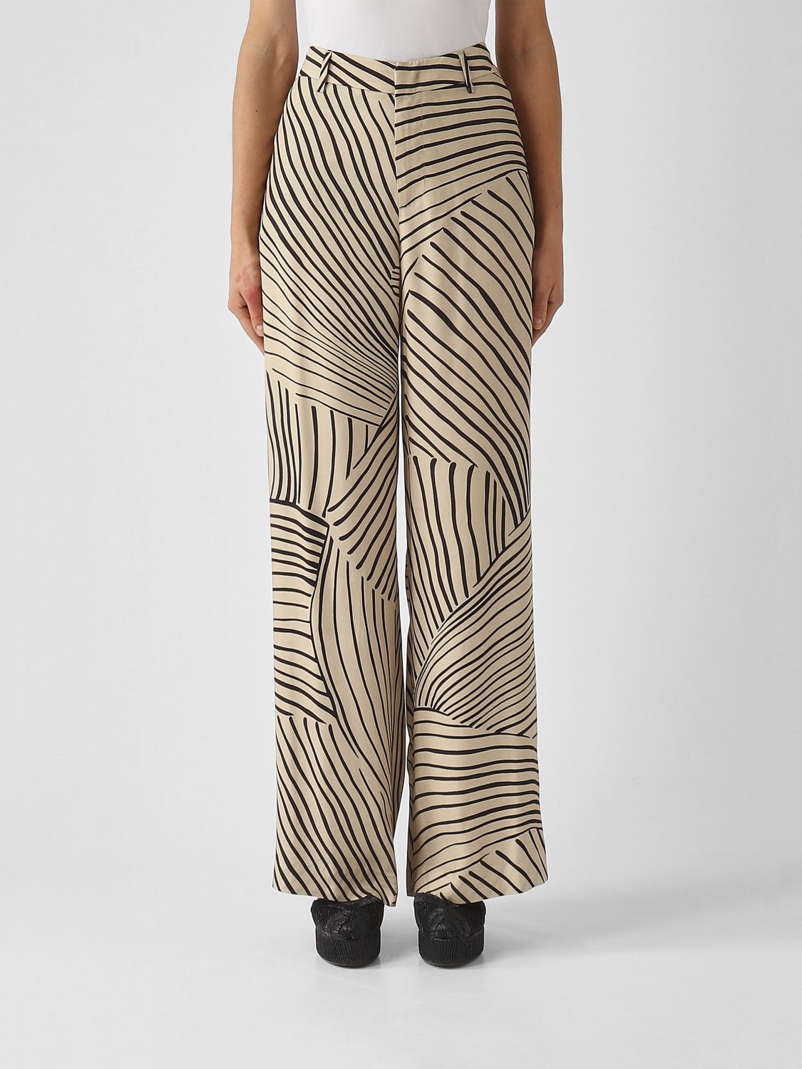 PT TORINO Pants Woman color Beige