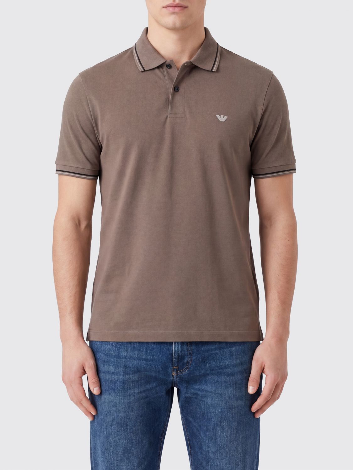 EMPORIO ARMANI Polo Uomo colore Grigio