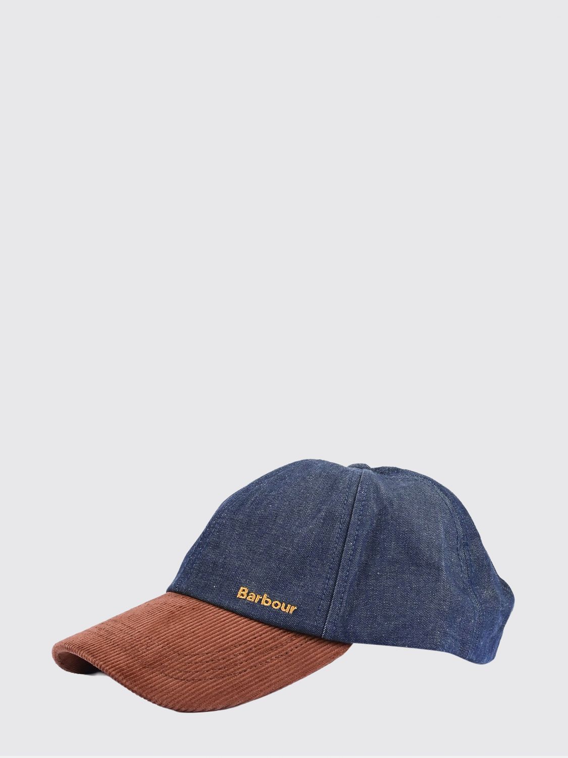 BARBOUR Hat in Cotton Denim and Corduroy　BARBOUR コットンデニム＆コーデュロイハット BARBOUR