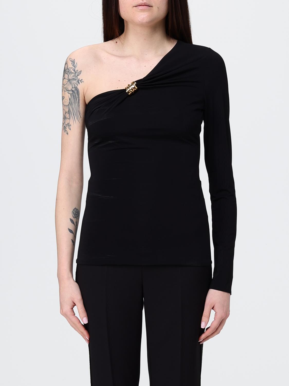 ELISABETTA FRANCHI One-Shoulder-Top aus Jersey