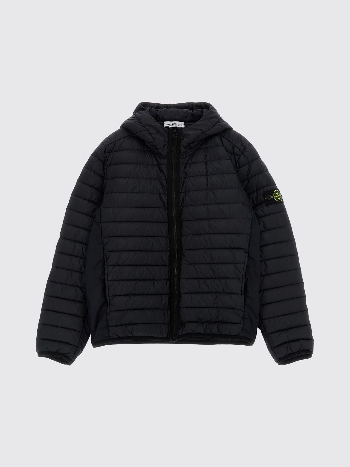 STONE ISLAND JUNIOR Daunenjacke aus wattiertem Nylon