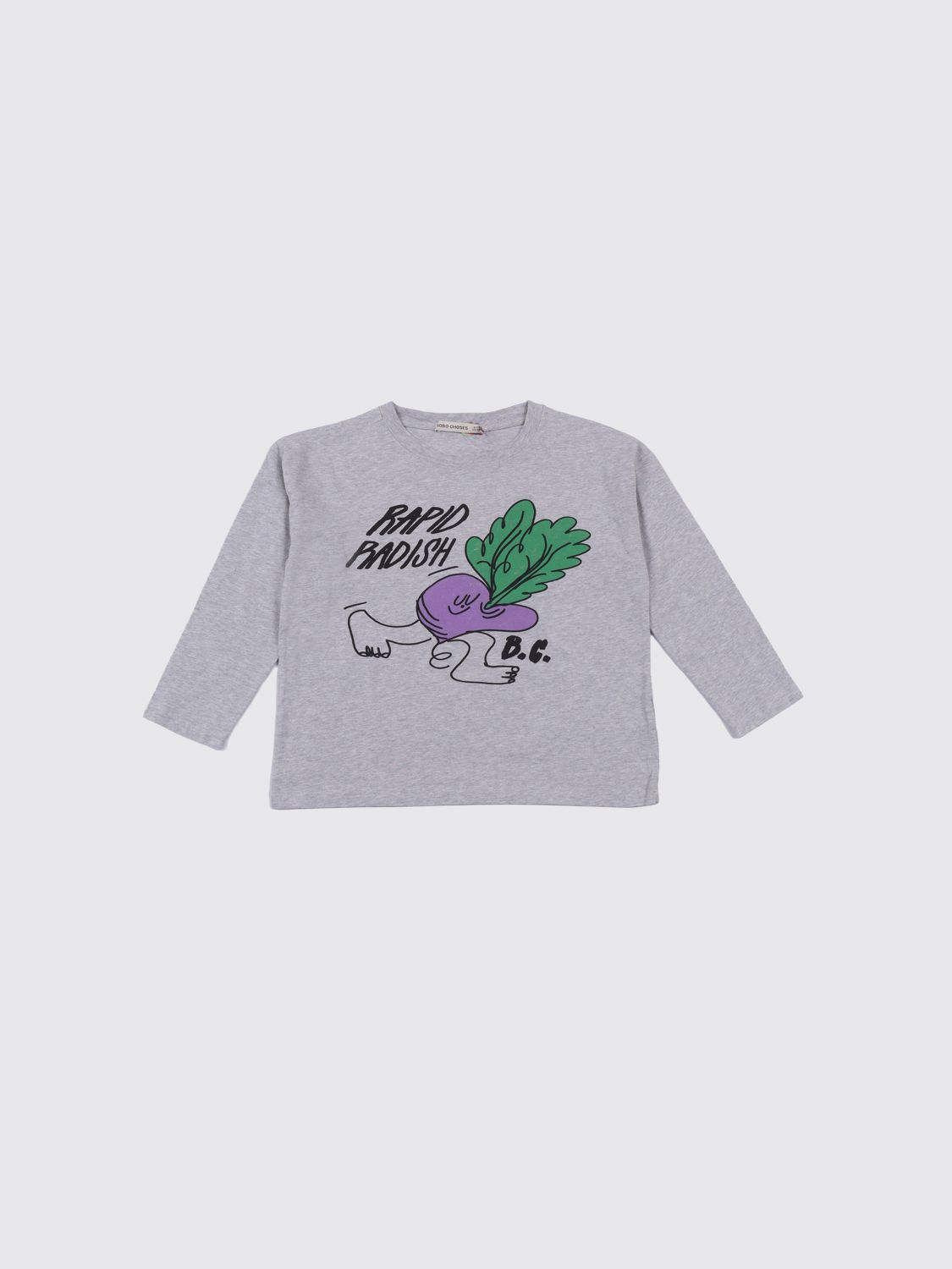 BOBO CHOSES Rapid Radish Rundhals-T-Shirt aus Bio-Baumwolle
