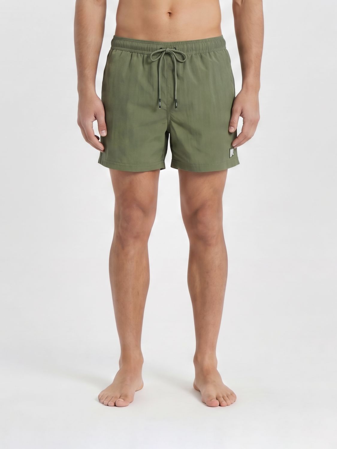 K-WAY Boxer-Badehose aus Nylon