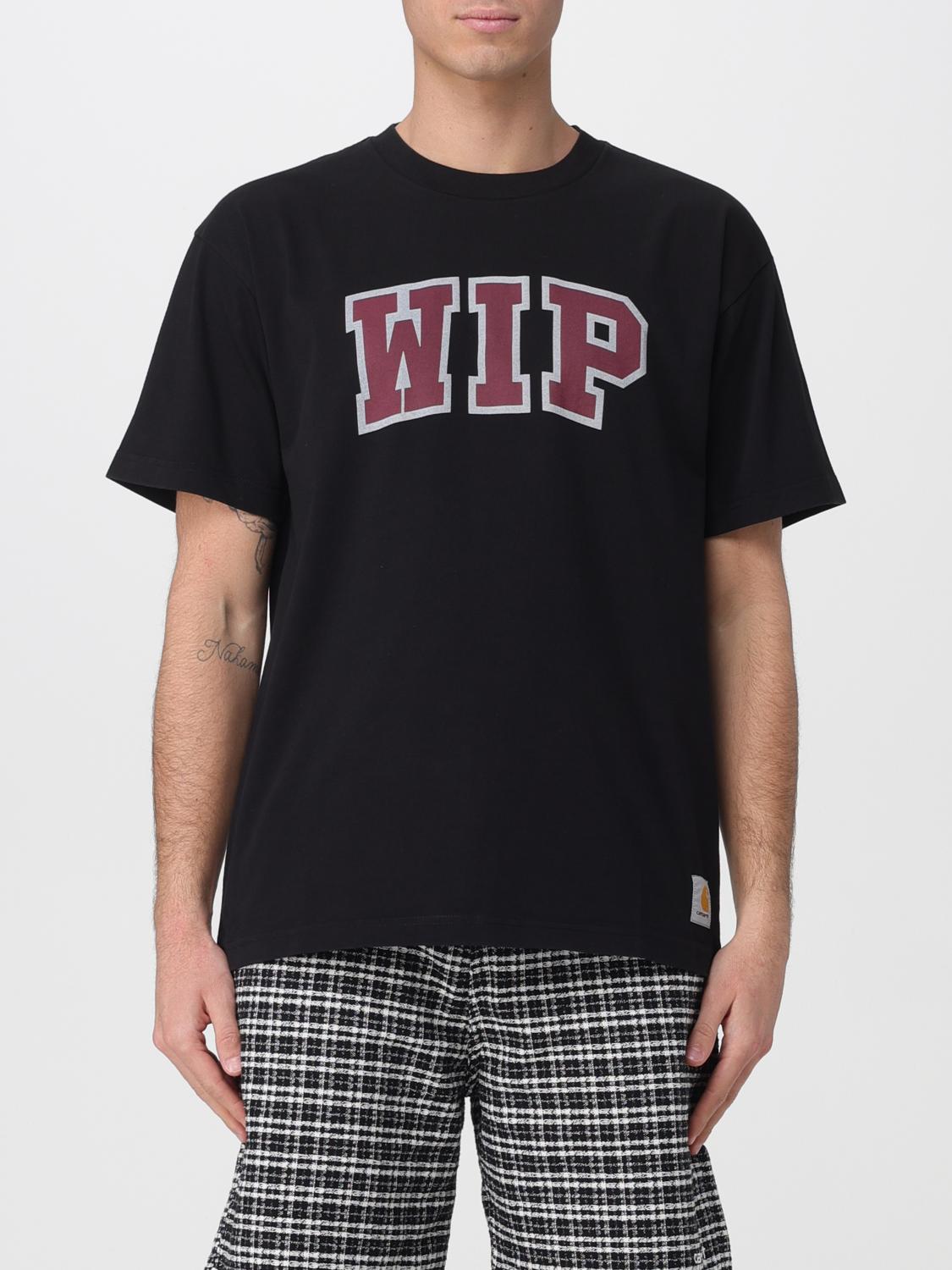 CARHARTT WIP Baumwoll-T-Shirt mit Logo-Print