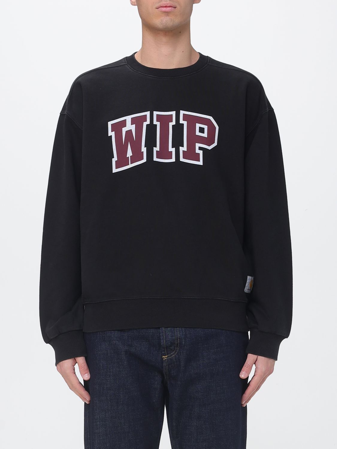 Carhartt Wip Cotton Crewneck Sweatshirt with Logo