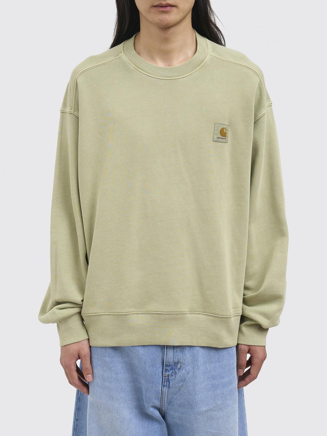 CARHARTT WIP Baumwoll-Rundhalspullover mit Logo
