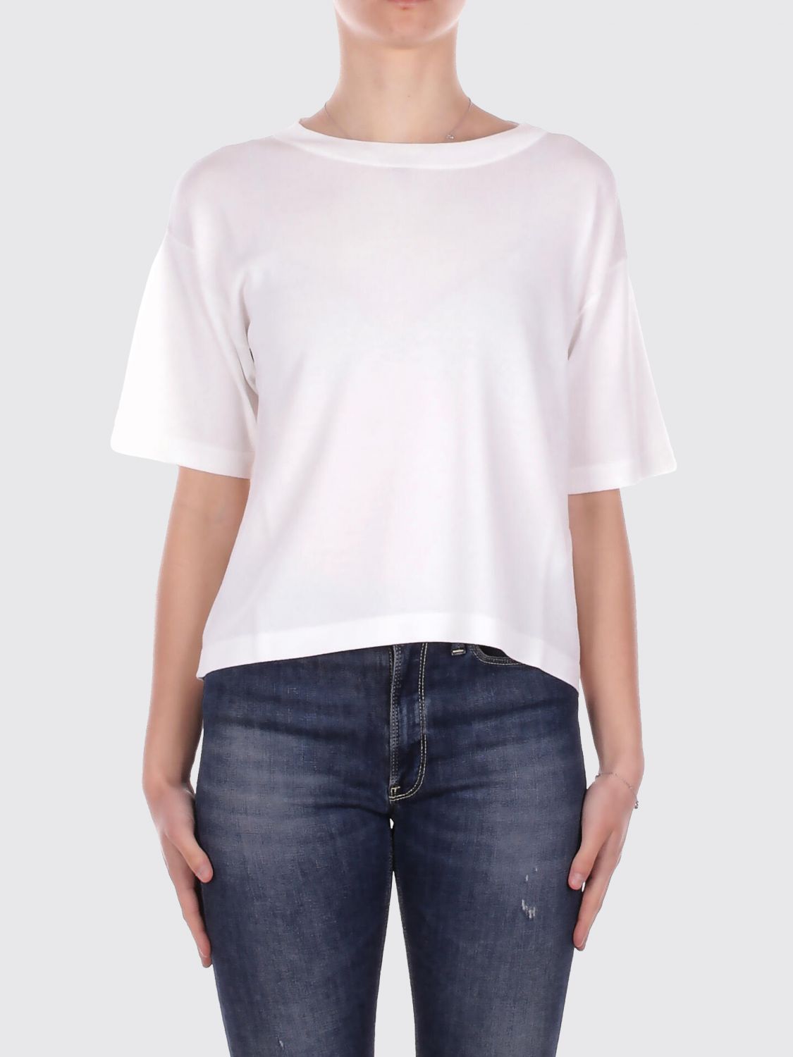 MM Max Mara Viscose T-Shirt　MM マックスマーラ ビスコース T シャツ MM