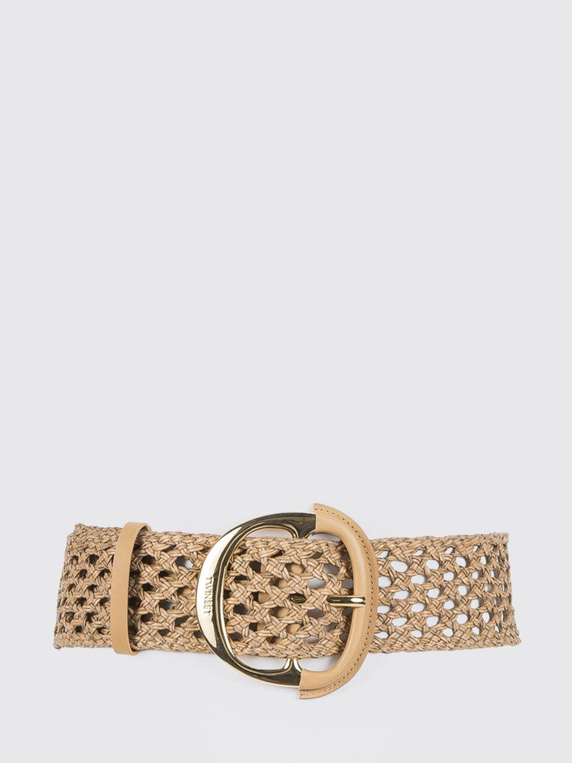 Twinset Cintura in rafia crochet
