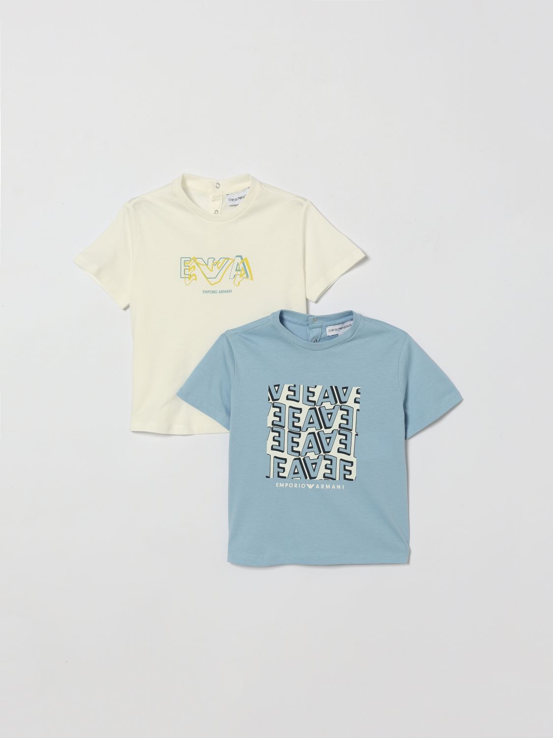 EMPORIO ARMANI 2er-Set Baumwoll-T-Shirts