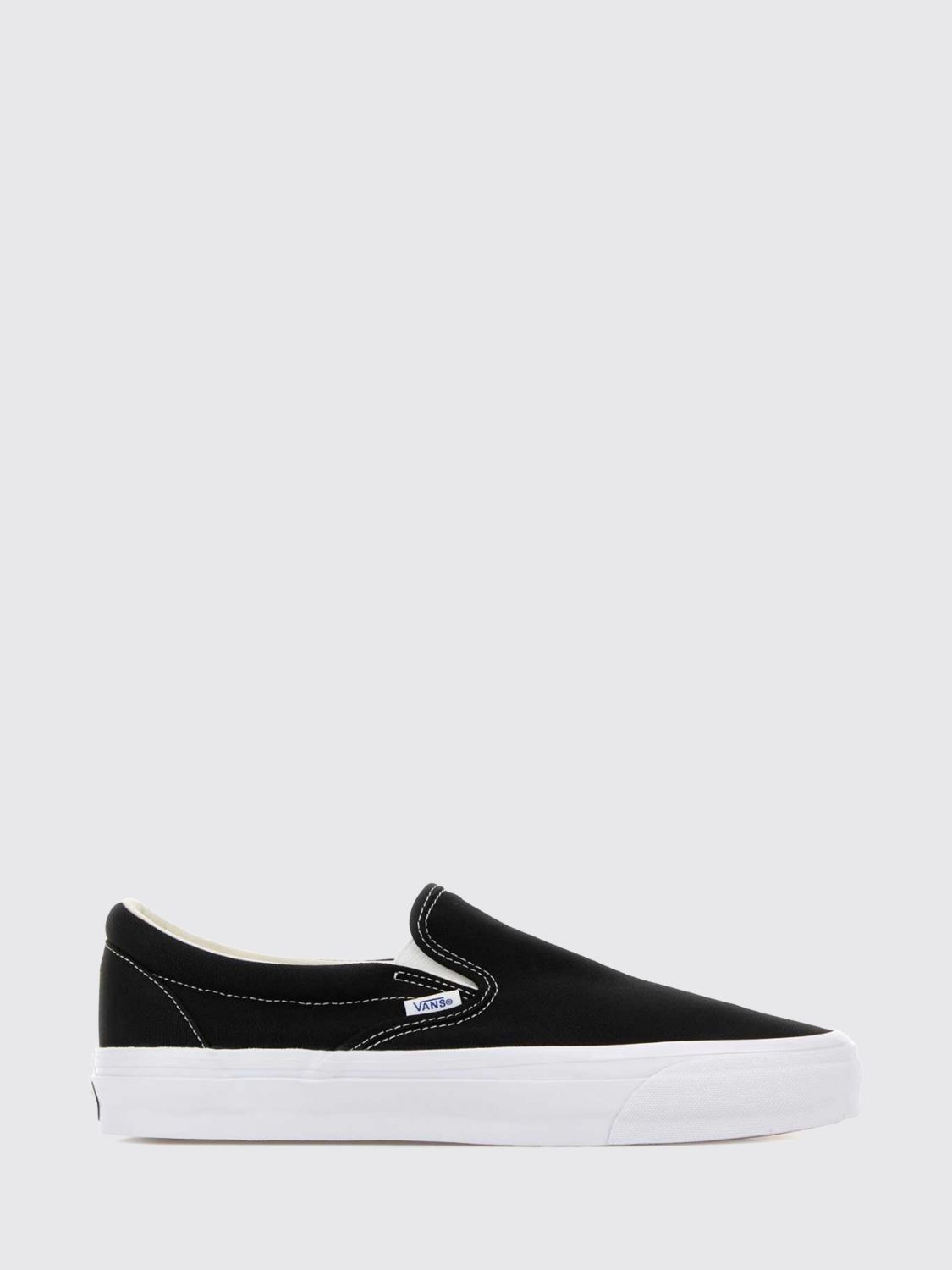 VANS LX Classic Slip-On 98 Check Cotton Canvas Sneakers