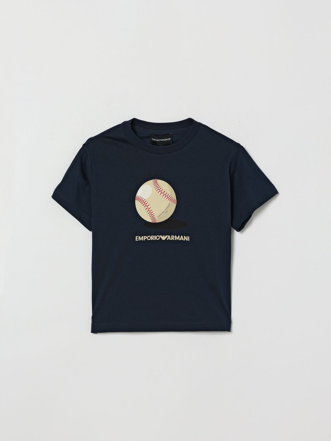 EMPORIO ARMANI Bedrucktes Baumwoll-T-Shirt