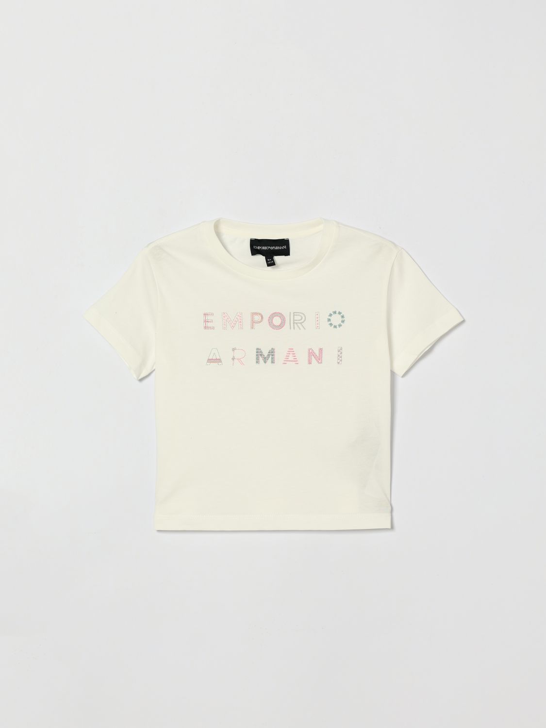 EMPORIO ARMANI Baumwoll-T-Shirt mit Logo