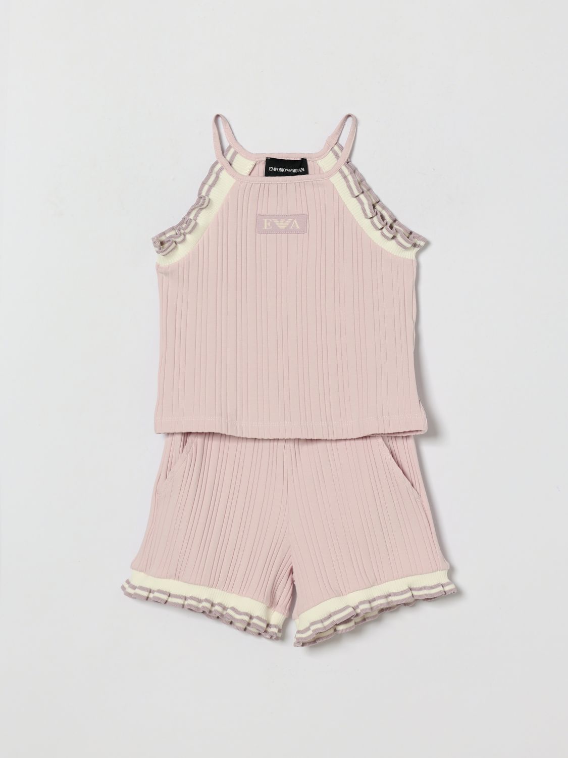 EMPORIO ARMANI Baumwoll-Co-Ord-Set mit Logo