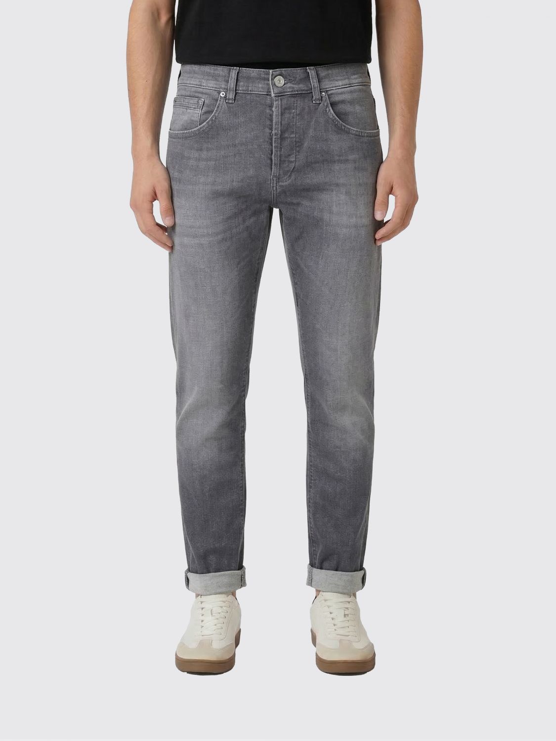 DONDUP Slim Fit Jeans aus Baumwolldenim