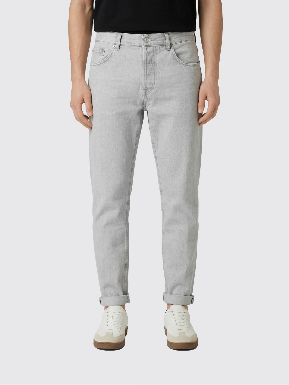 DONDUP Slim Fit Jeans aus Baumwolldenim
