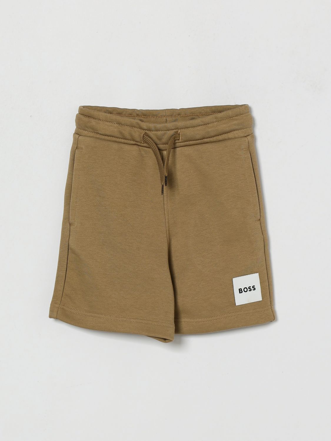 BOSS Baumwoll-Jogging-Shorts mit Logo