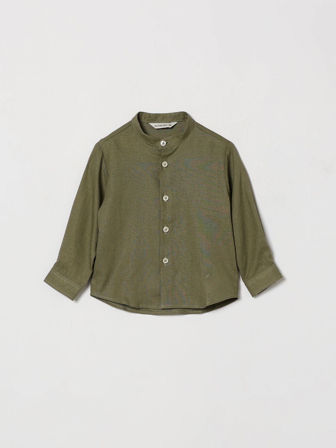 MANUEL RITZ Camicia Bambino colore Militare